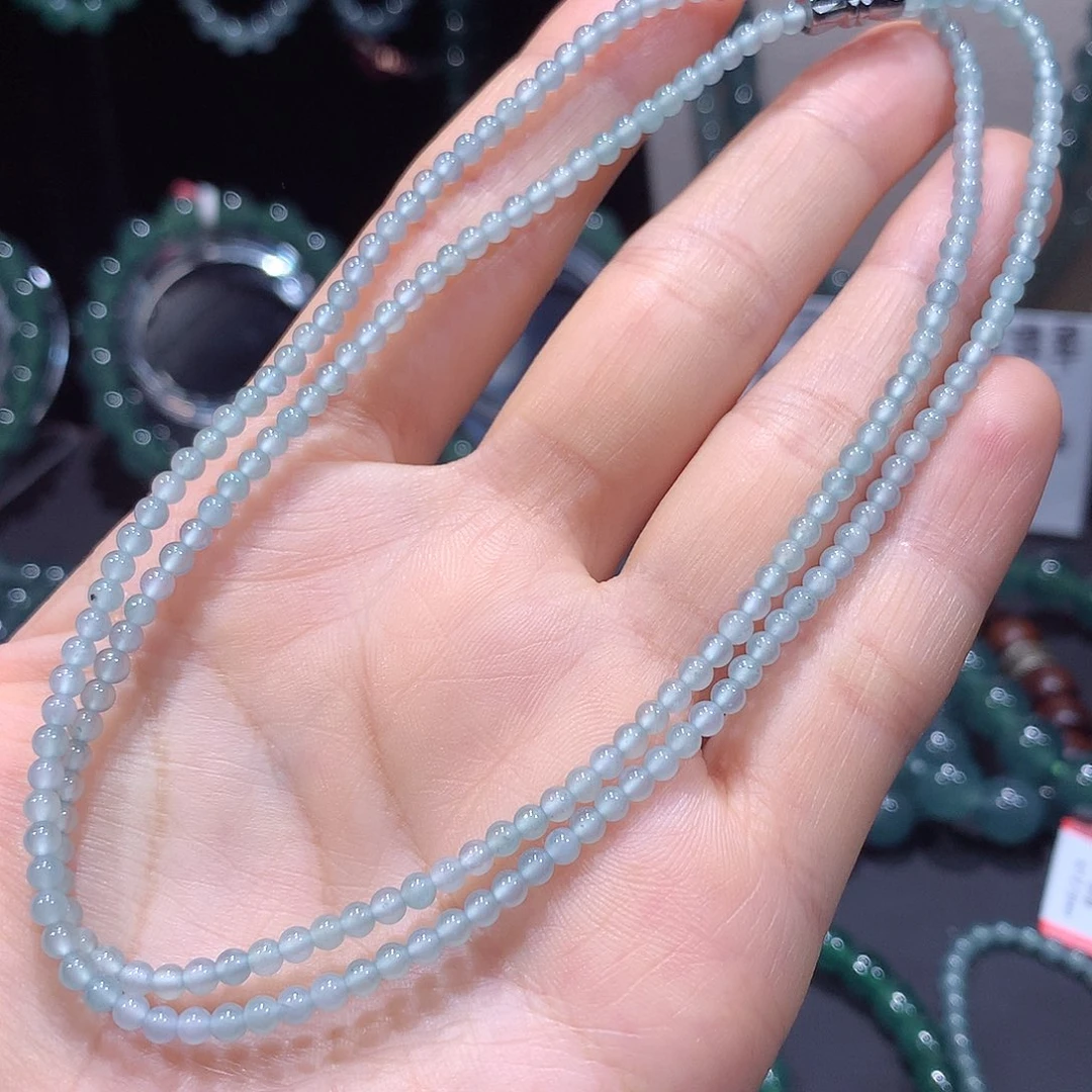 未镶嵌手串翡翠正品纯天然A货翡翠项链