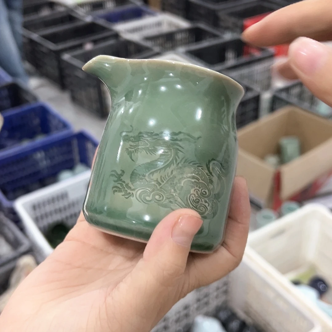 云间青瓷龙泉小米茶器