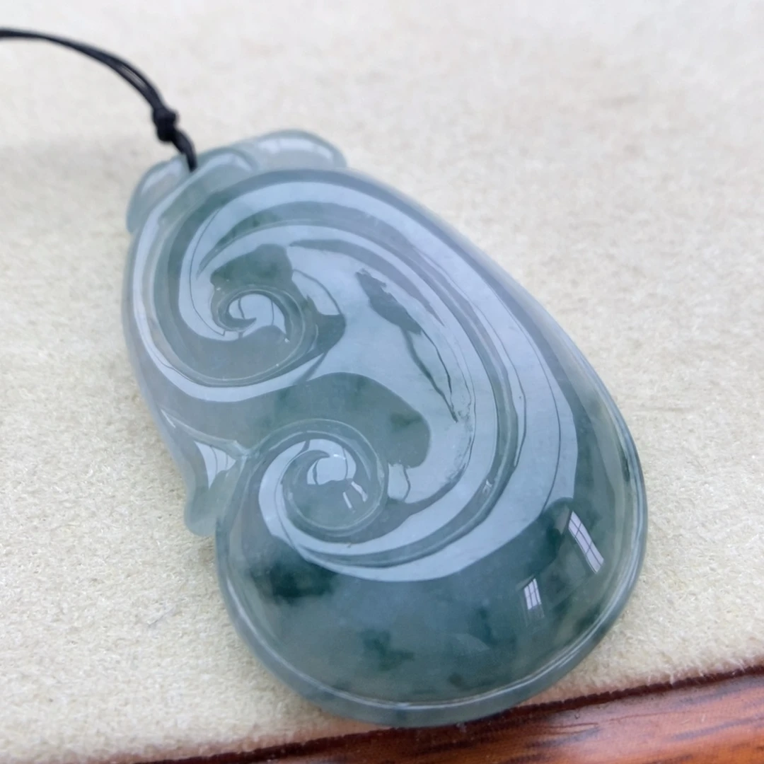 翡翠未镶嵌颈饰吊坠7