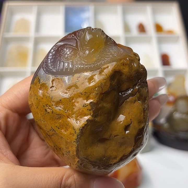 玛瑙/玉髓颈饰合金