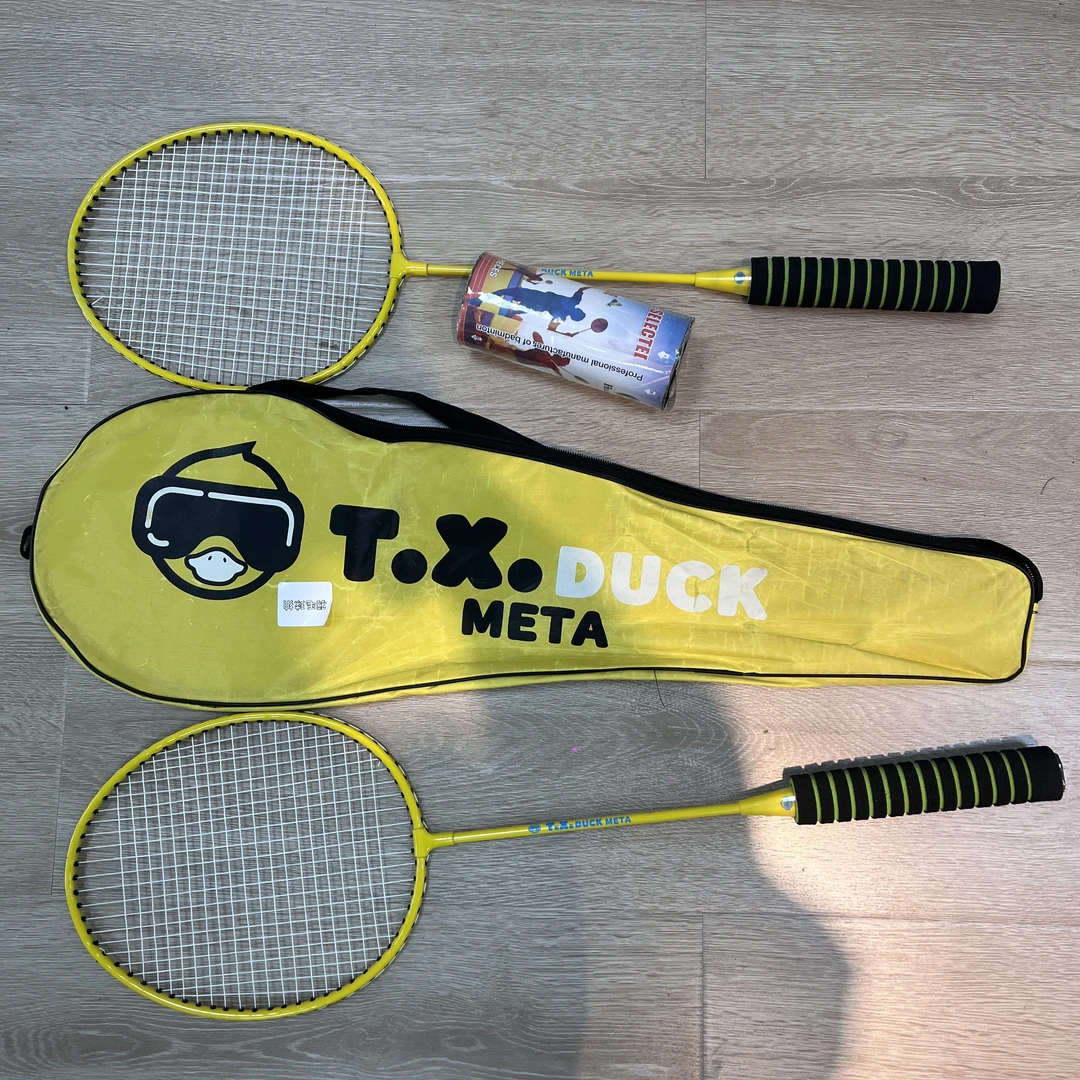 小黄鸭羽毛球拍e