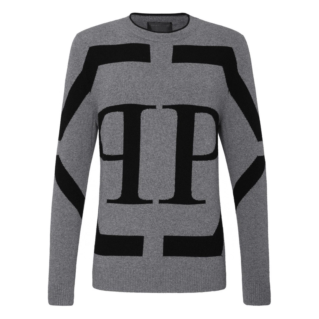 全新未使用 Philipp Plein 男士羊毛羊绒毛衣/P9800