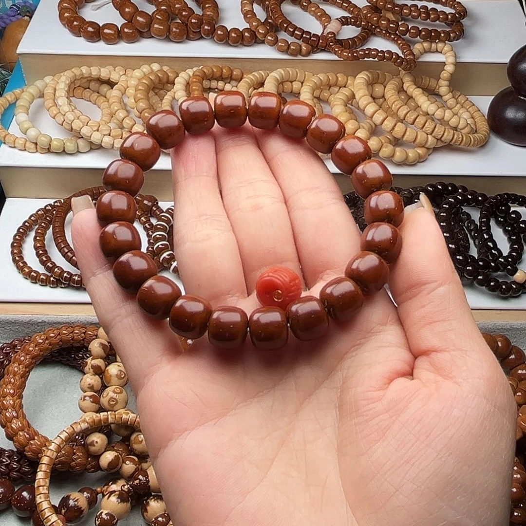 紫金鼠手串_***、10*11老型实心鼠单圈手串