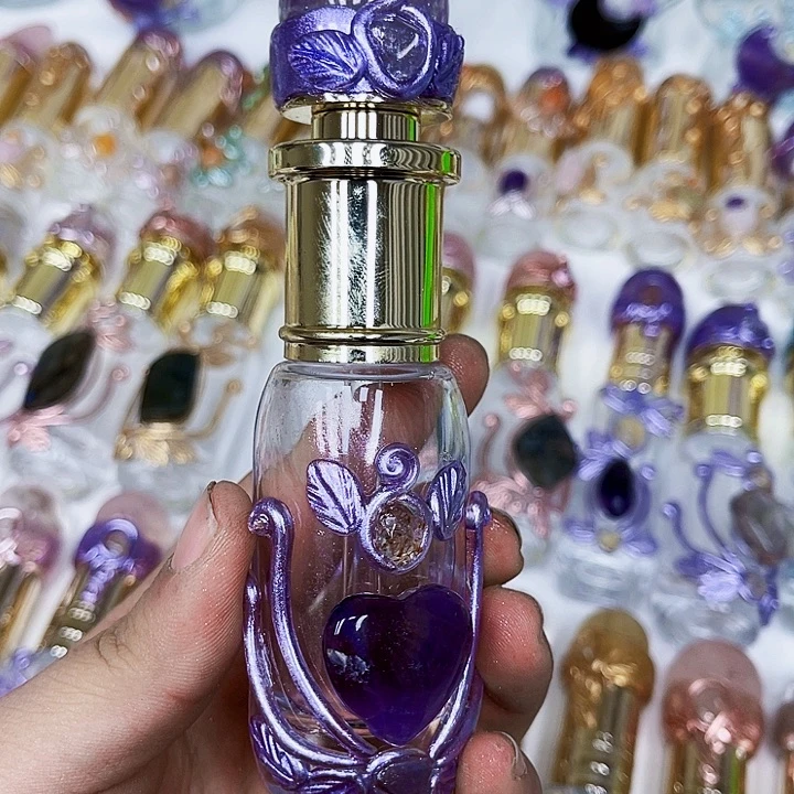 N***g未镶嵌摆件紫晶水晶