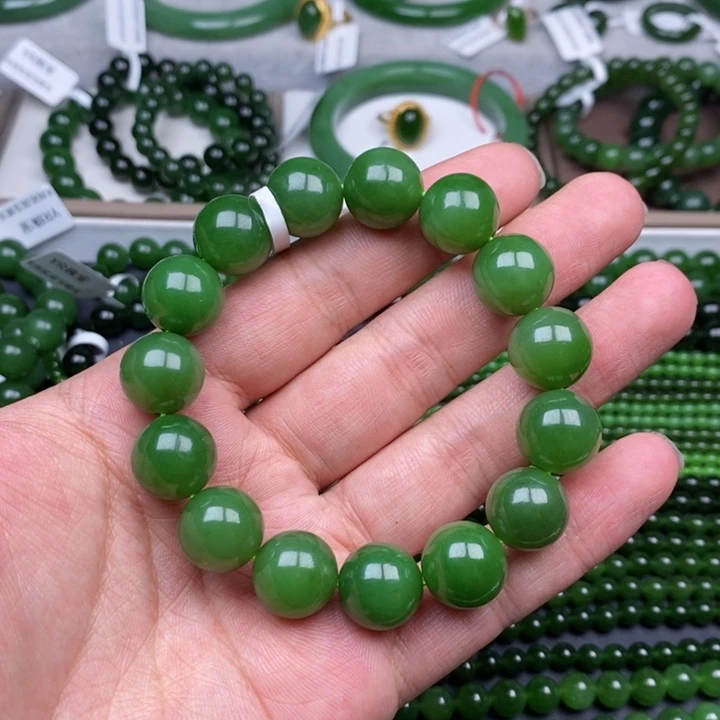 未镶嵌手串和田玉（碧玉）卡14