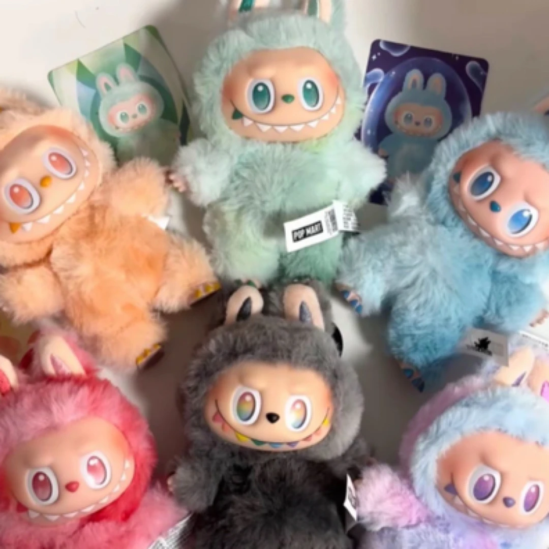 laibubu3.0三代前方高能搪胶脸挂件心动马卡龙公仔