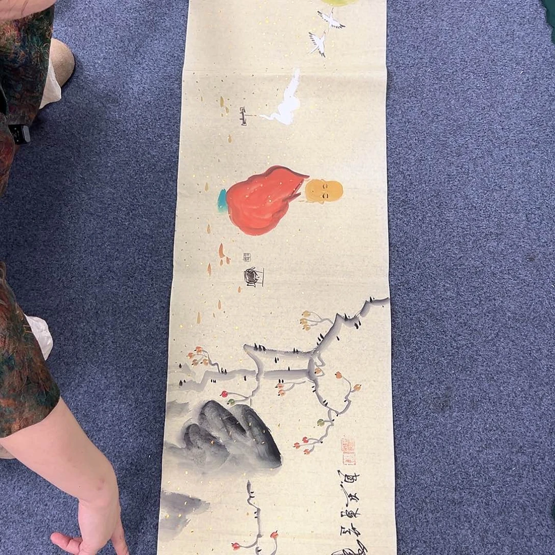 国画宣纸国画纯手绘作品