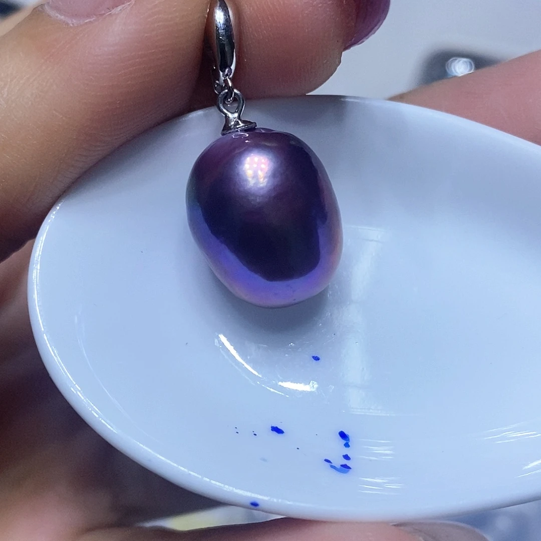 淡水珍珠耳钉未镶嵌