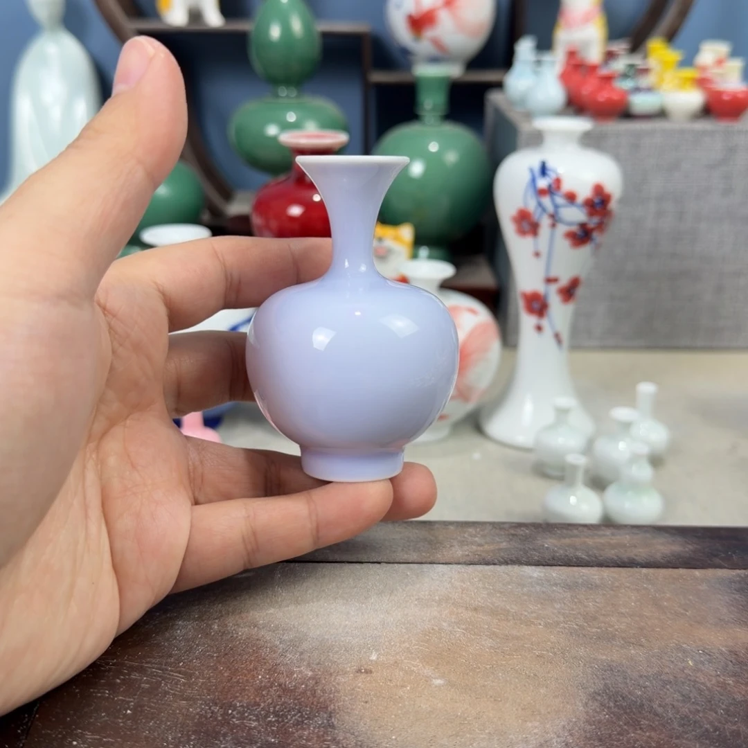 陶瓷手工小花器摆件