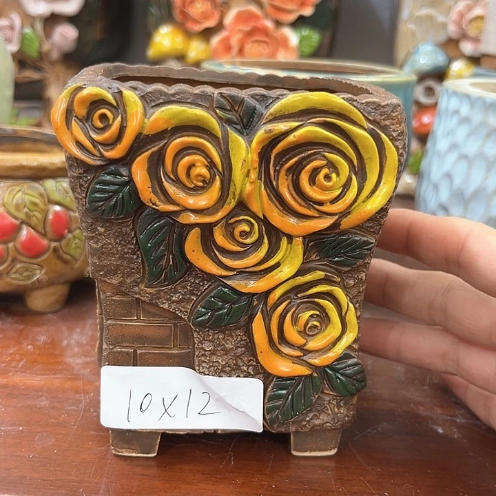 红陶粗陶多肉花盆