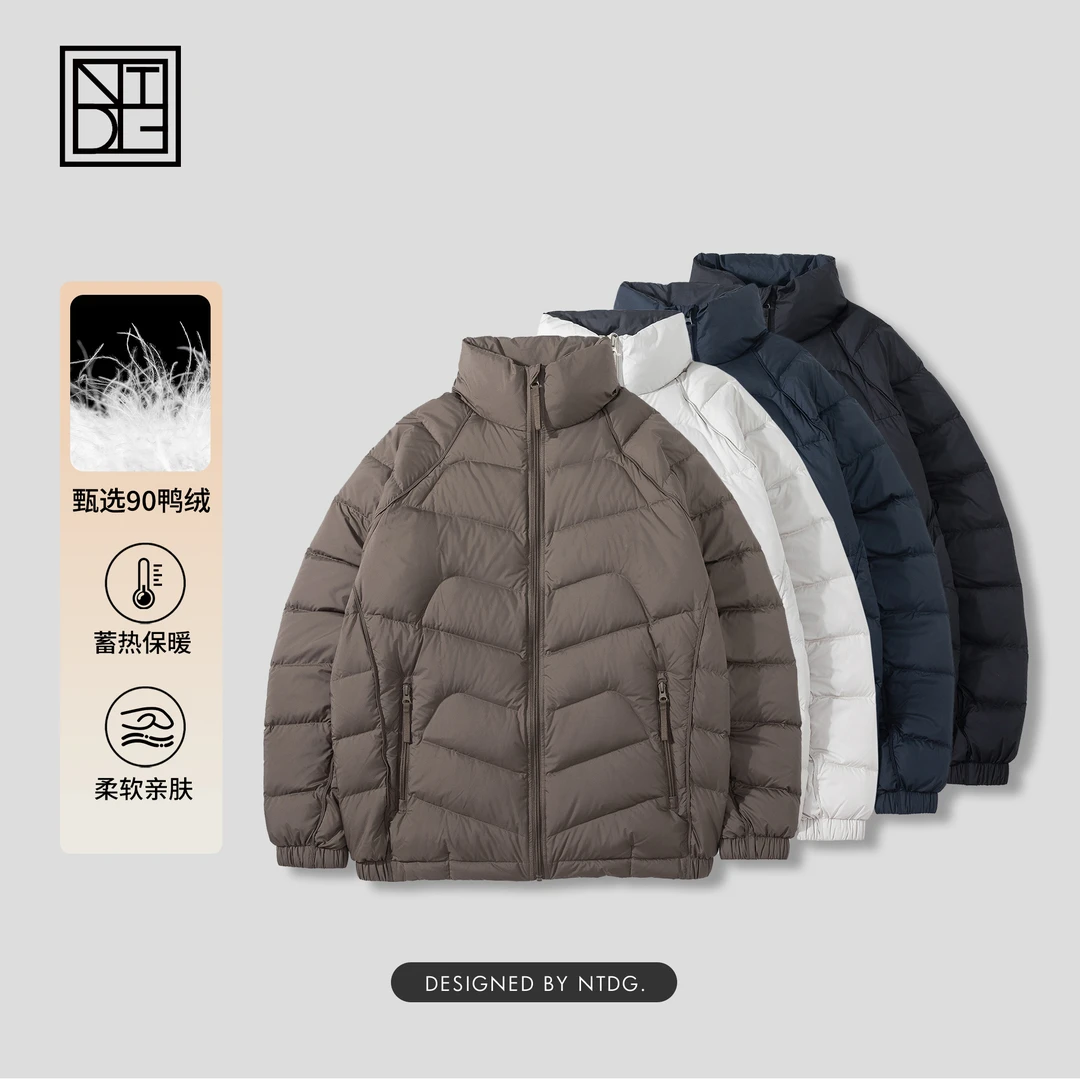 NTDG-ONE冬季鸭绒立领轻量化f8排骨羽绒服DC9961