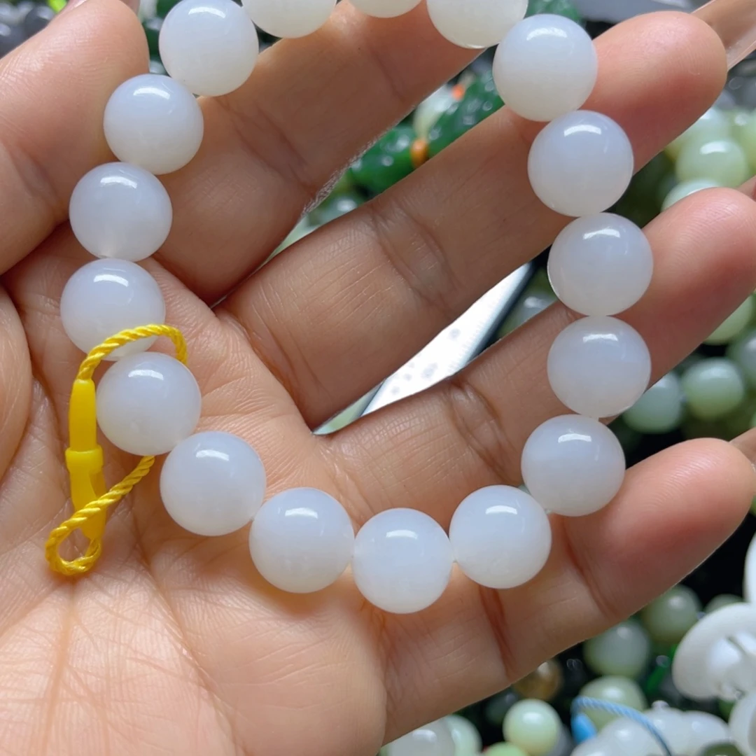 和田玉手链未镶嵌