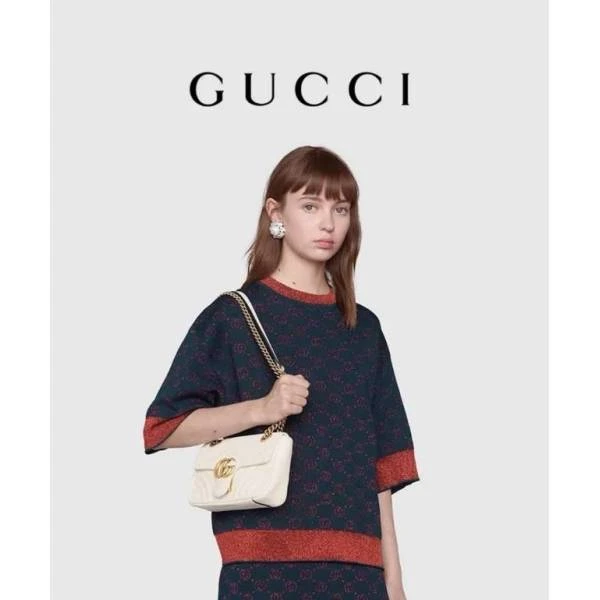 妃鱼/古驰/丝缎、羊毛、亮片/针织衫/95新/马零二零九