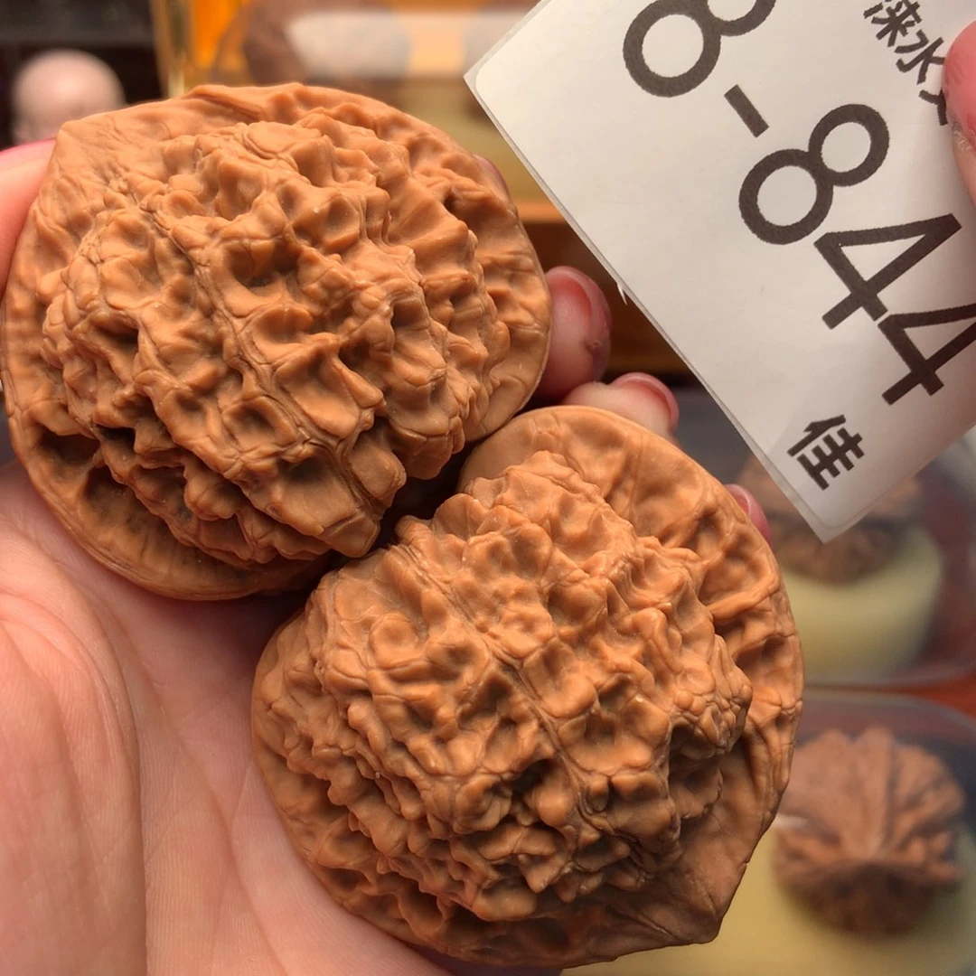 文玩核桃把件山****张53官帽