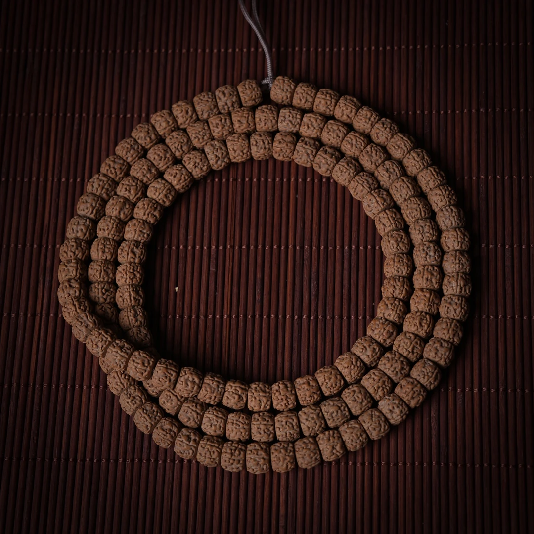 S54一代一等+长串小金刚菩提文玩手串尺寸7-7+mm