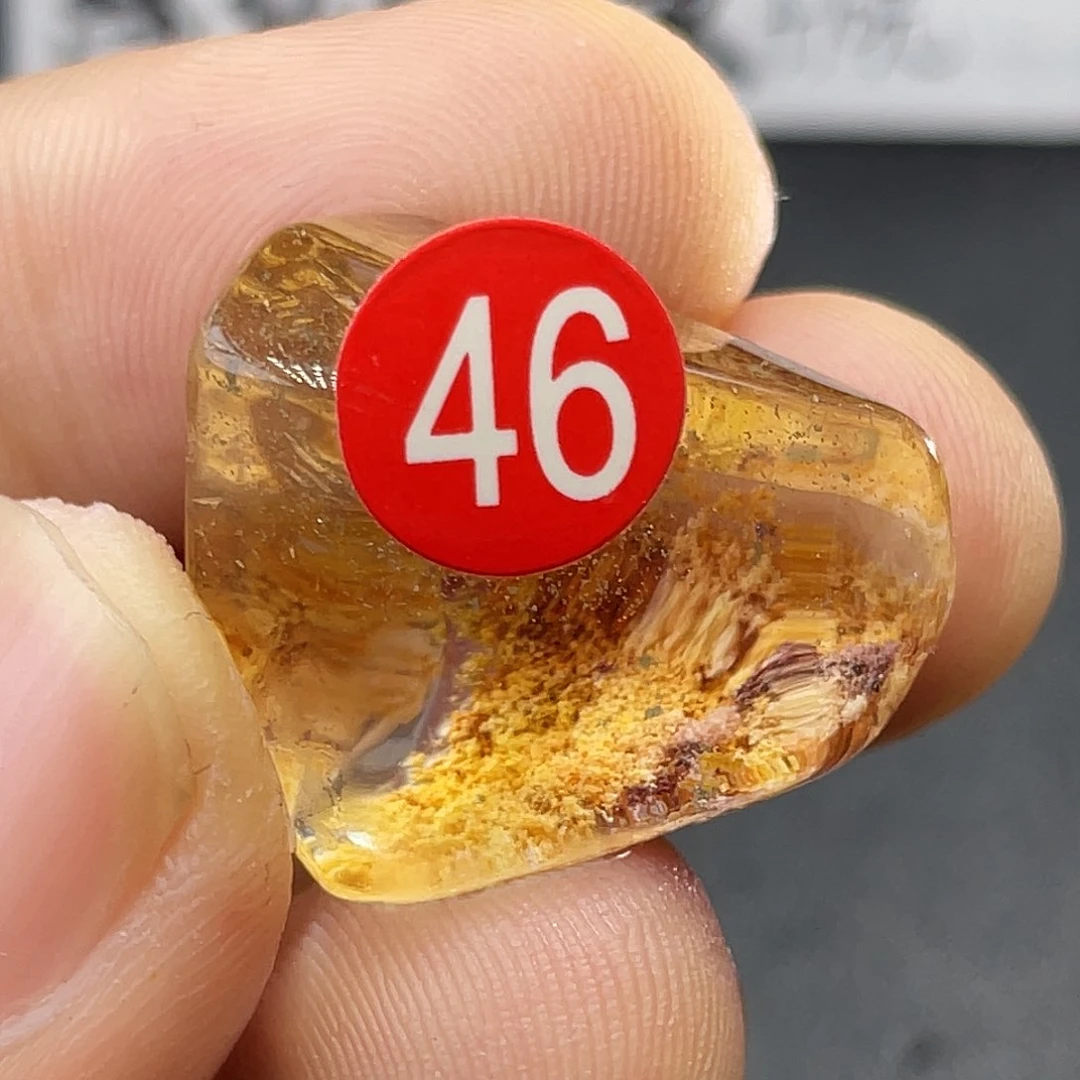 水晶吊坠未镶嵌水晶澹*