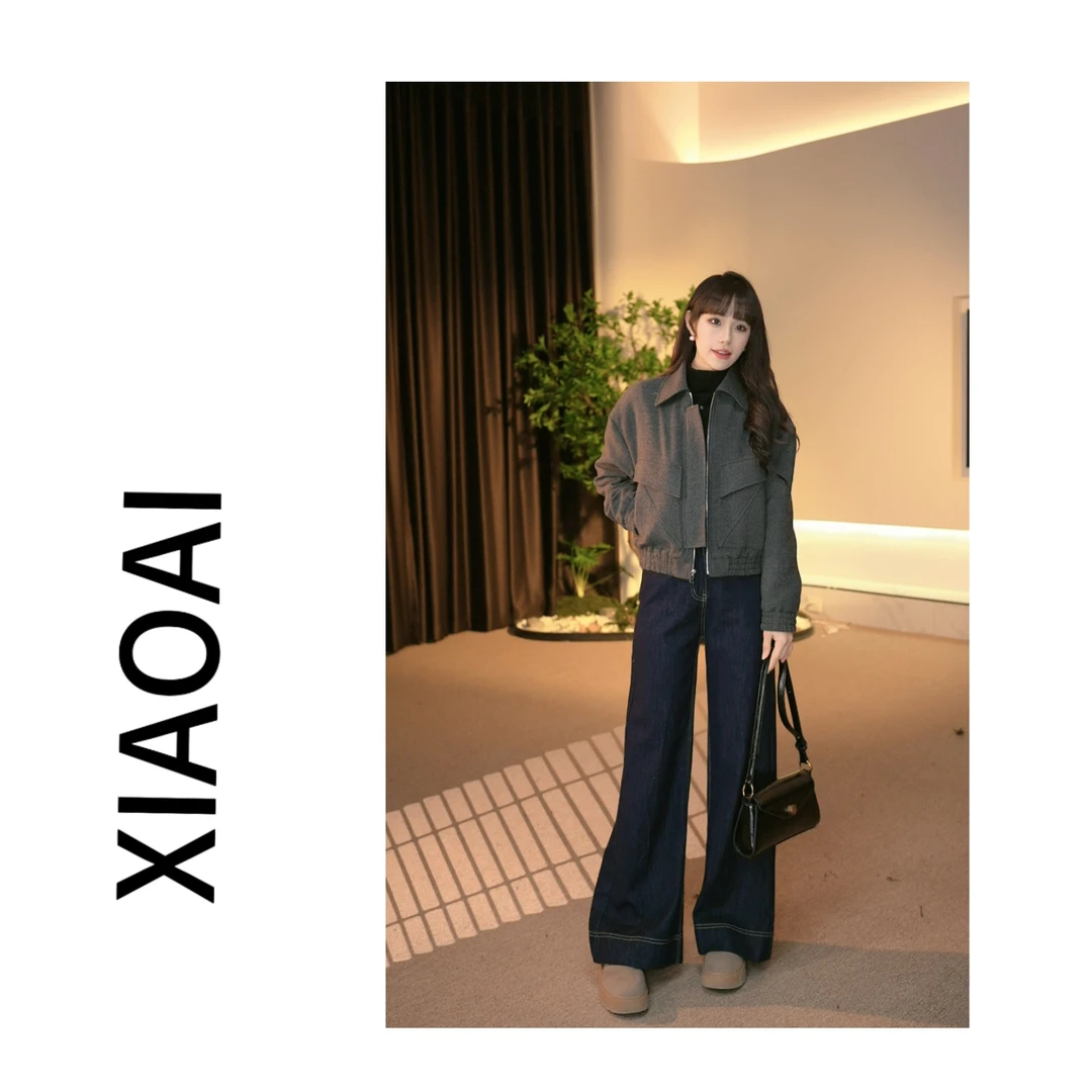 A设计感羽绒外套2024秋冬高级感高定轻奢外套女BN0486