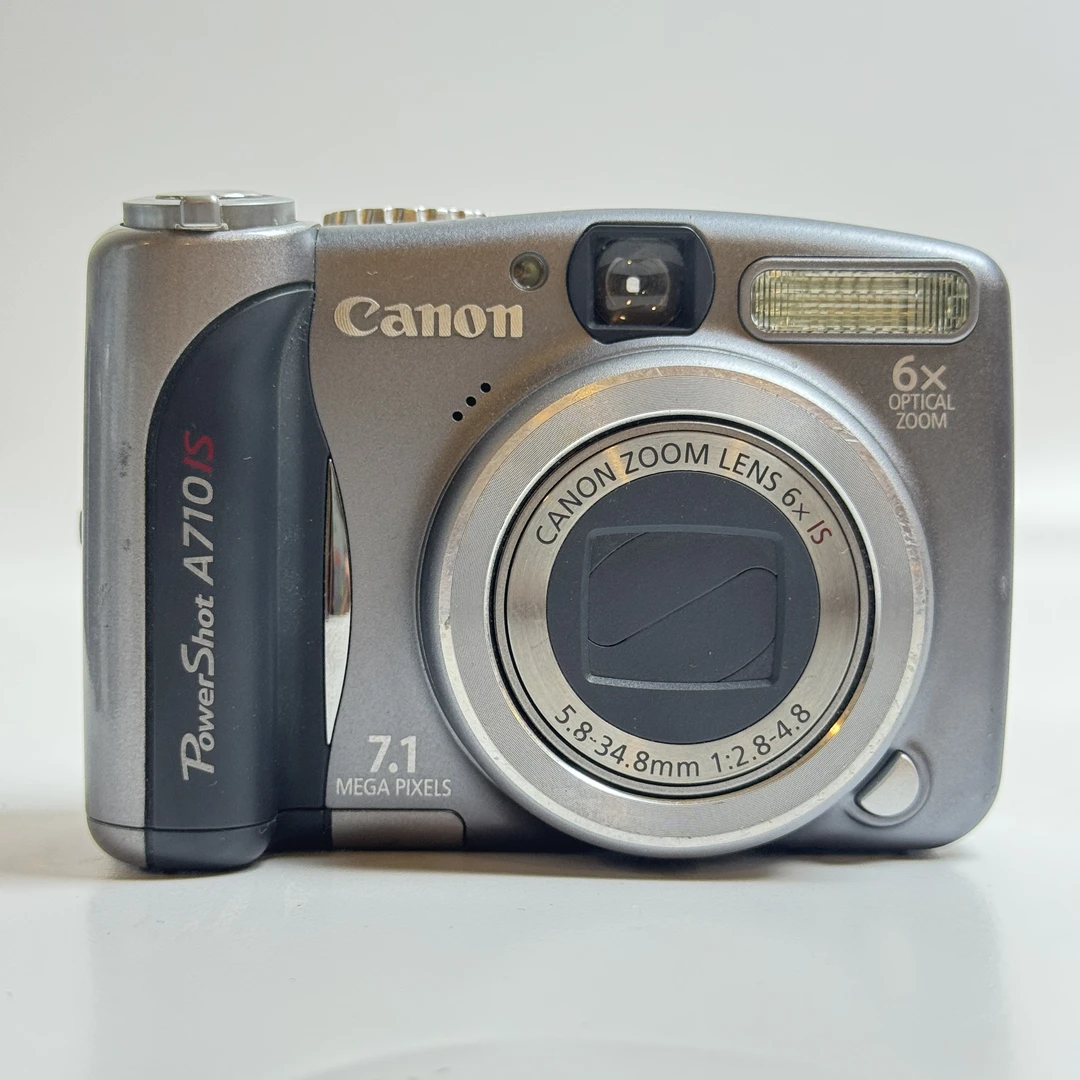 95新 Canon/佳能 a710灰色710万像素6倍变焦