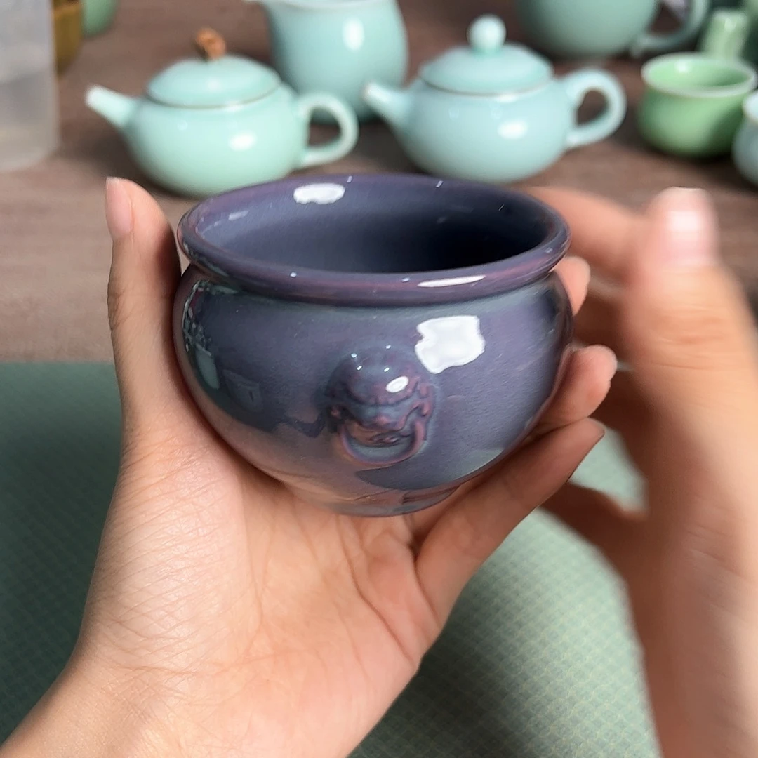 云间青瓷小米茶器龙泉