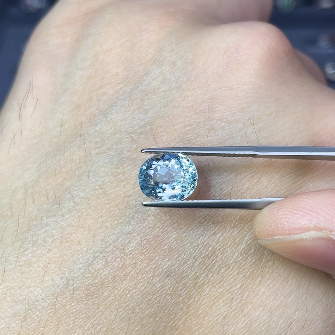 裸石海蓝宝石3.63克拉