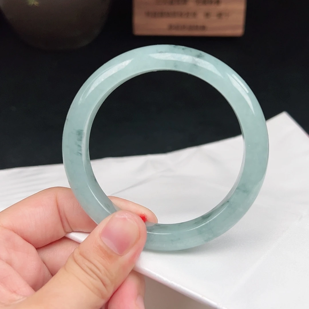 翡翠未镶嵌手镯b0331-21