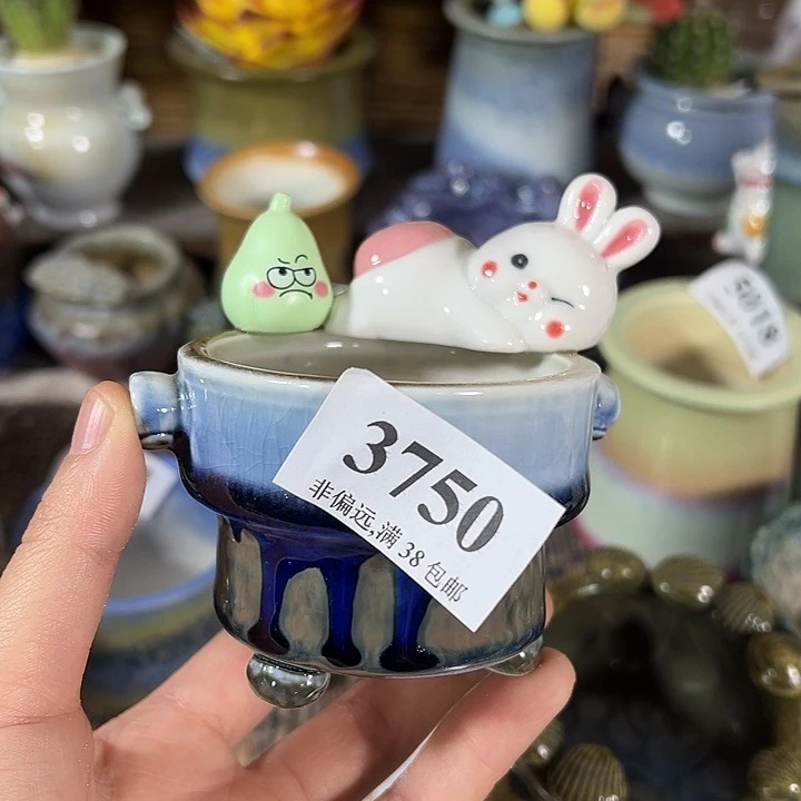 …手工花盆满30元包邮