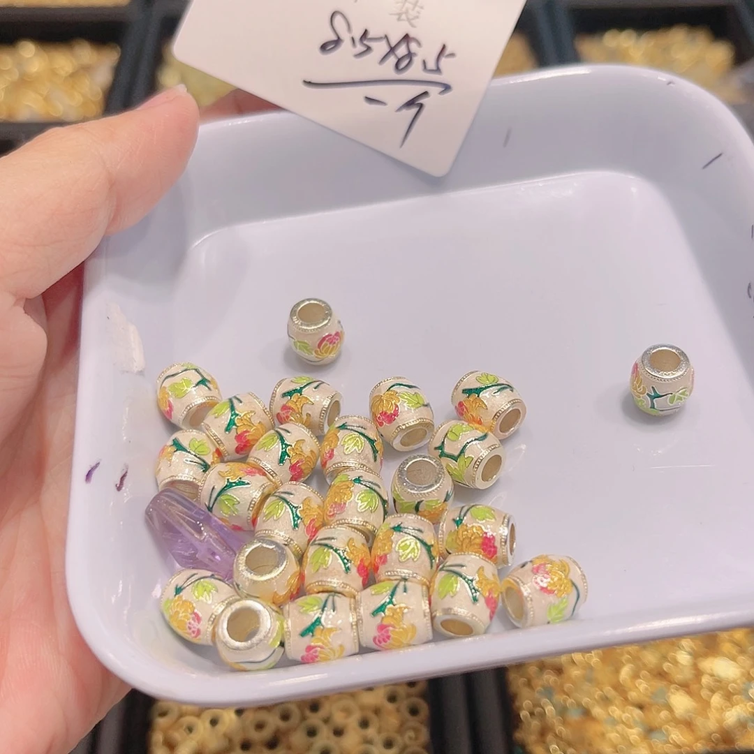 水晶珠宝半成品银S925镶嵌52