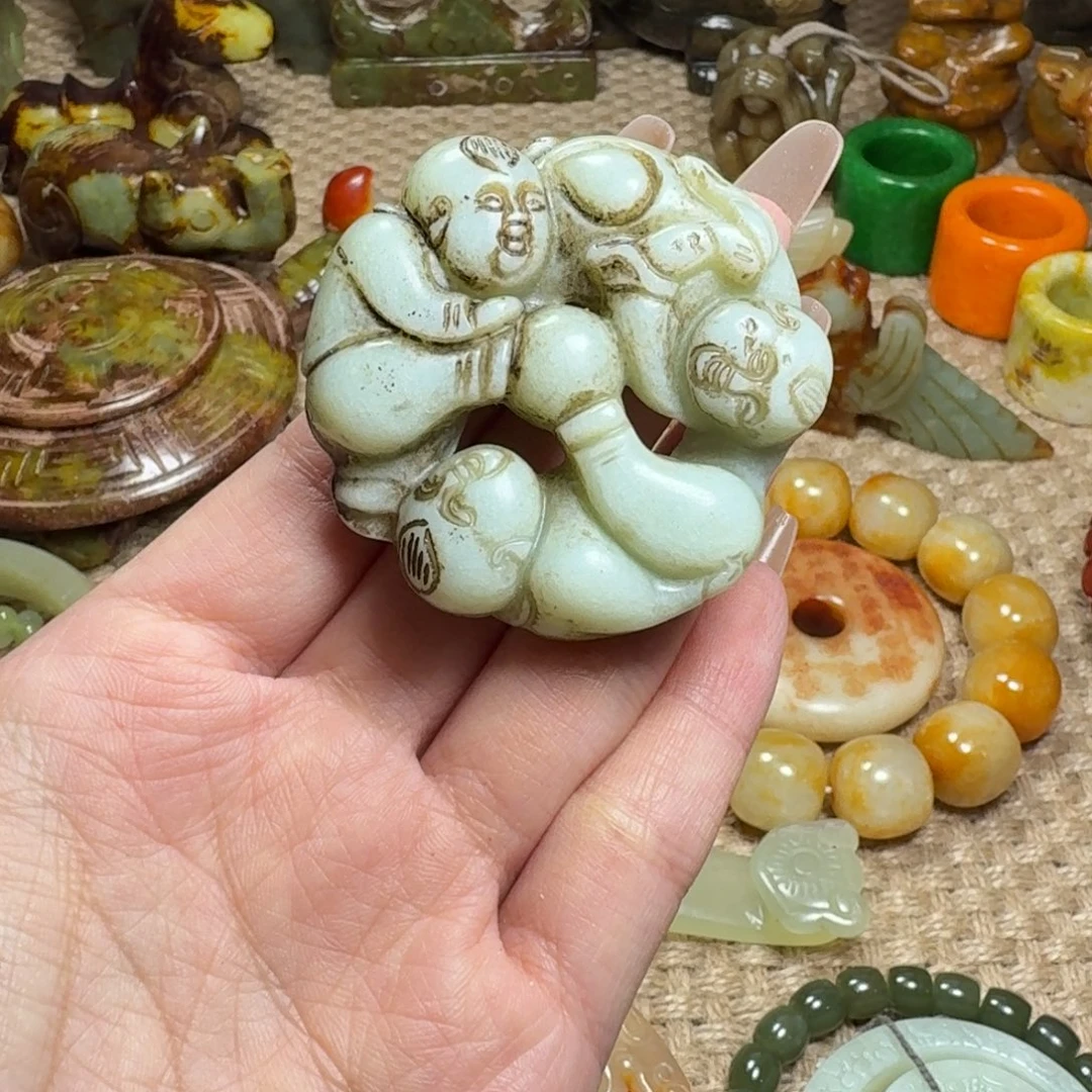 吊坠白玉菩提挂件