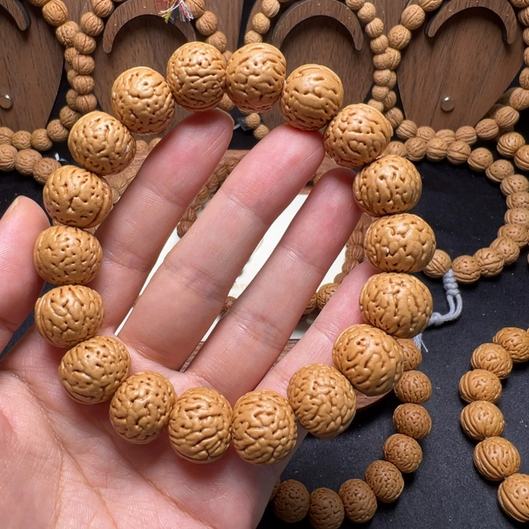 果***核桃手串/手链15+金丹桃核手串全品