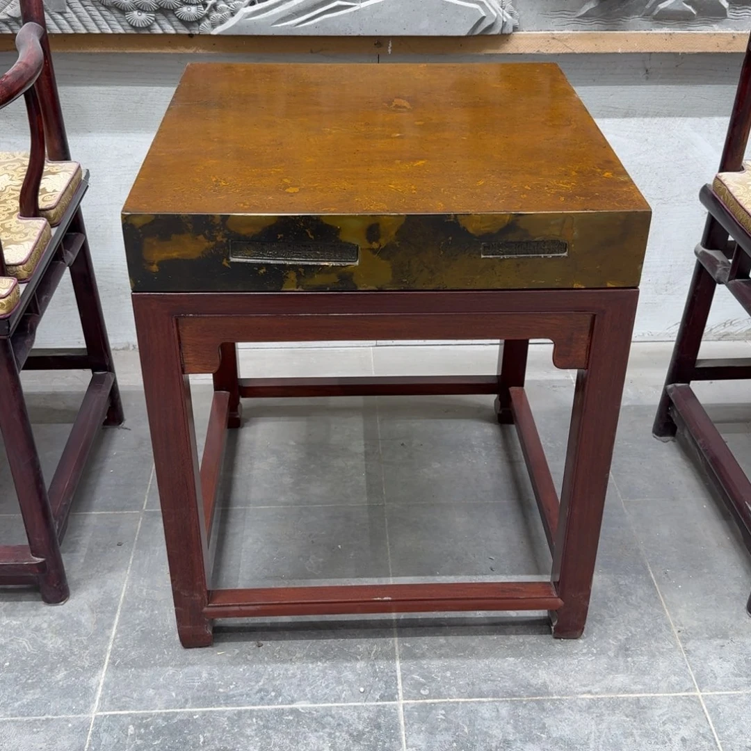 砖雕57-57 古铜色 一套 高66cm
