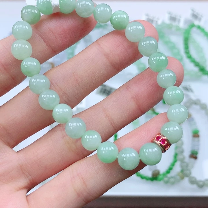 未镶嵌手链翡翠翡翠