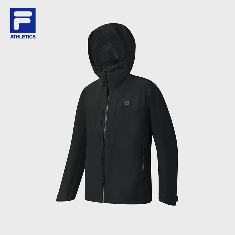 Fila/斐乐羽绒服男士运动户外休闲连帽舒适软壳保暖A61M547901F