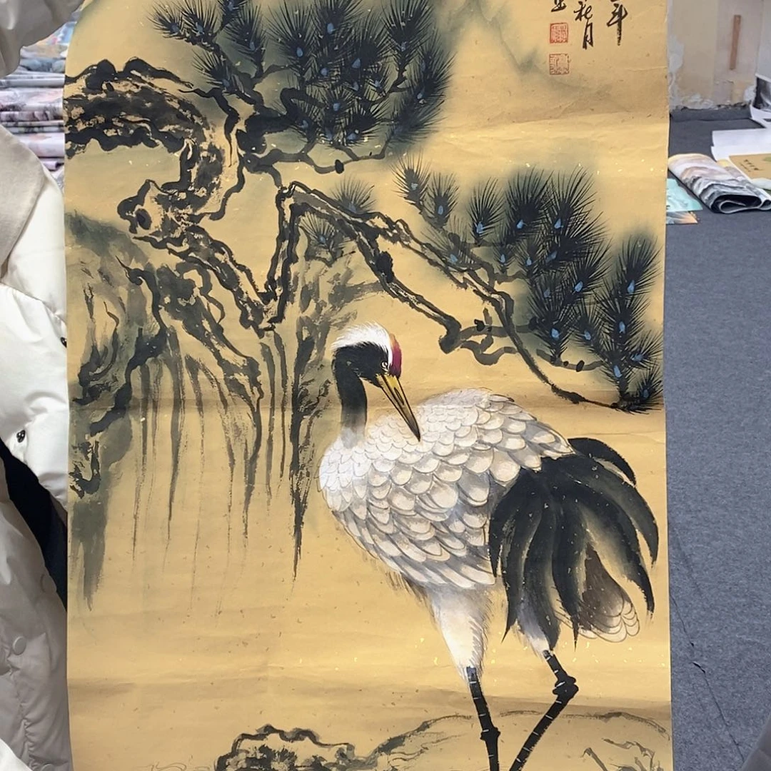 国画国画手绘作品