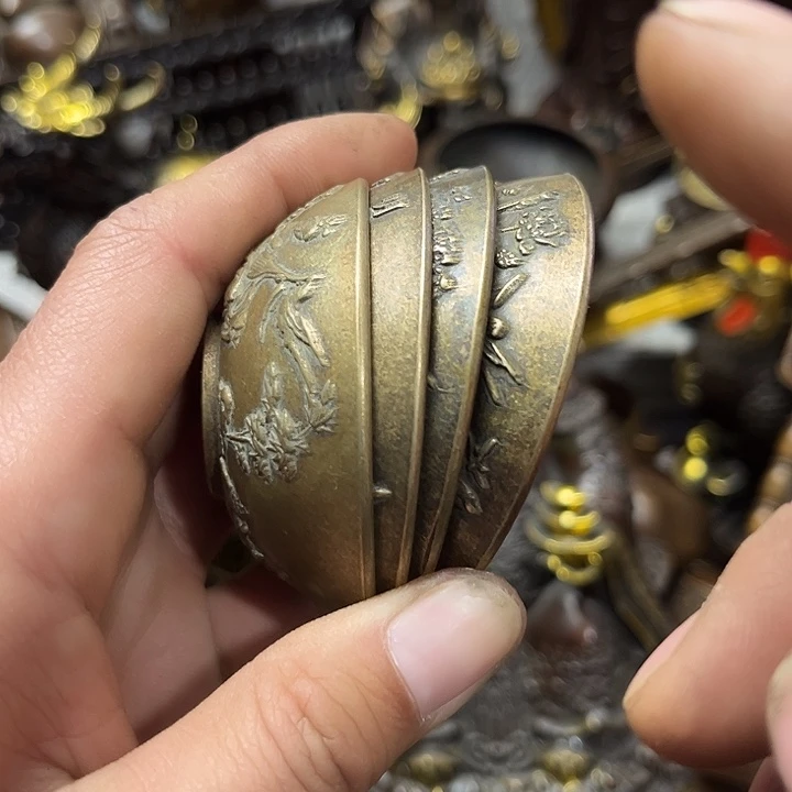 顺顺利利，铜器摆件