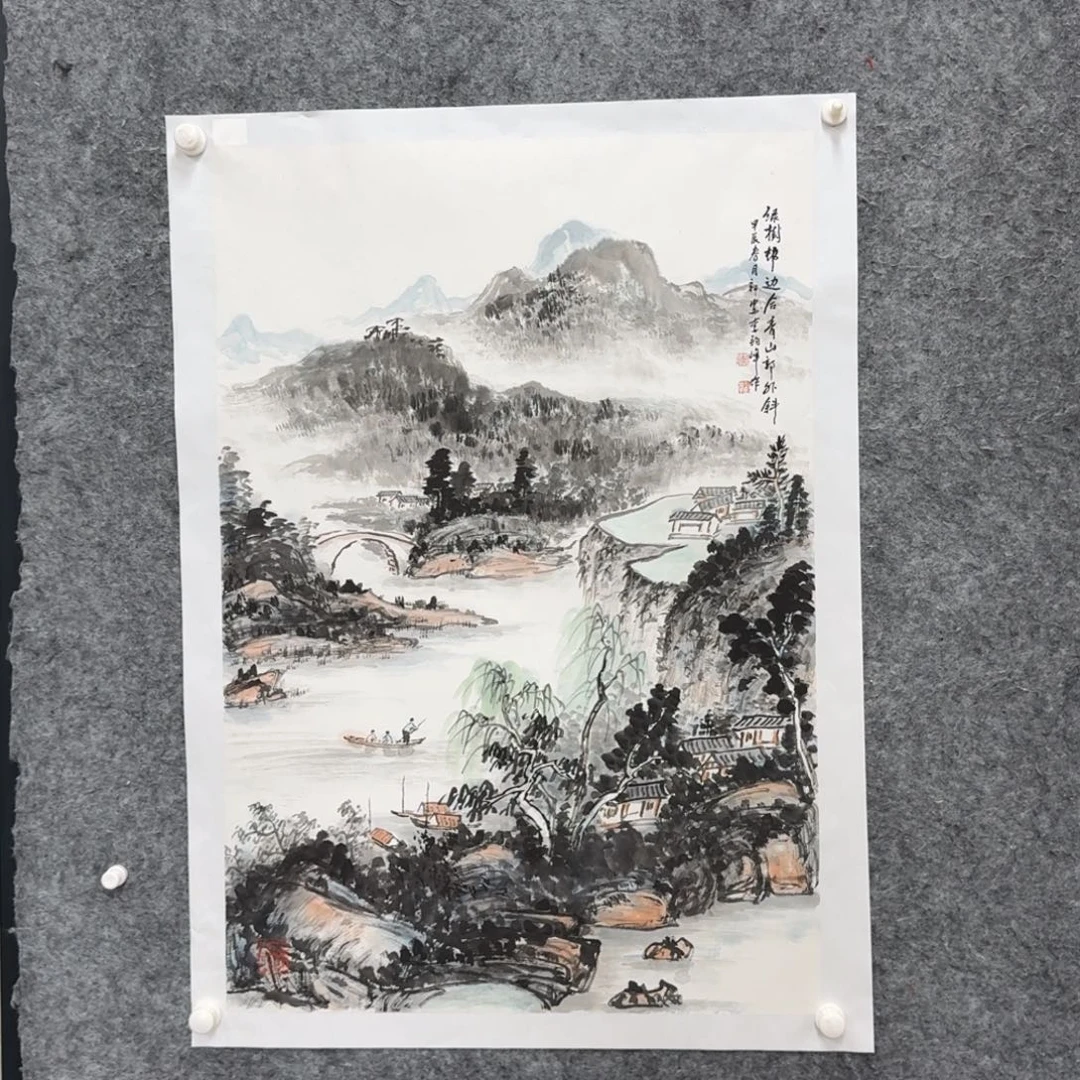 国画国画作品LJF老师