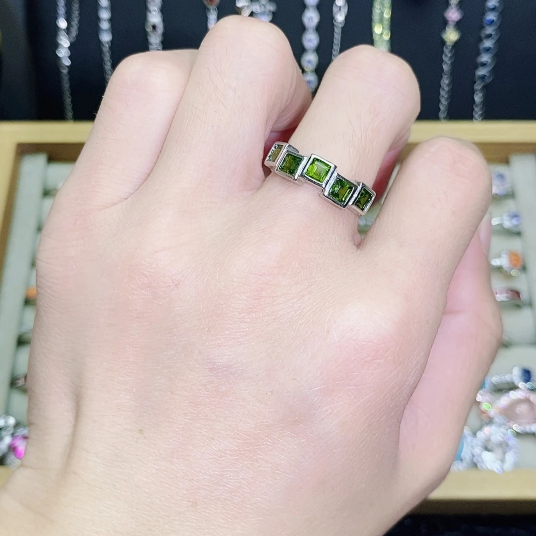 未镶嵌透辉石戒指