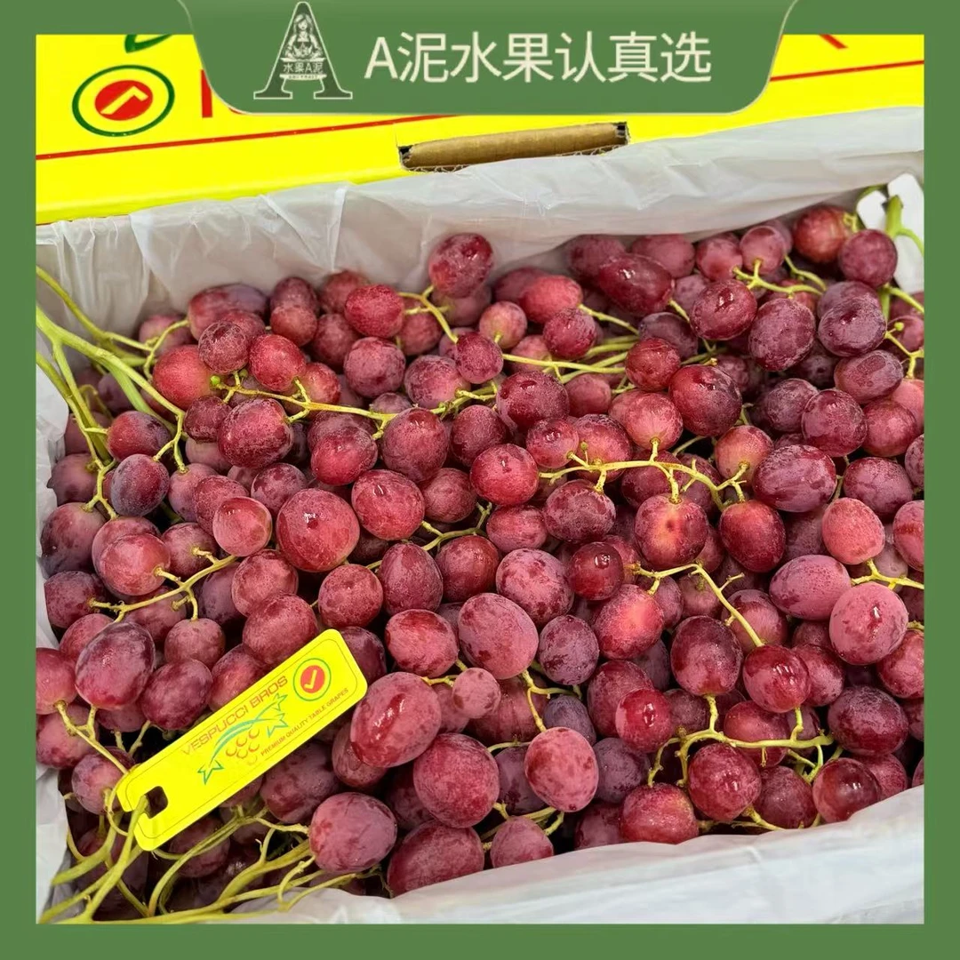 澳洲进口 无籽红提嘎嘣脆甜水嫩多汁无核无渣【顺丰包邮+坏果包赔】