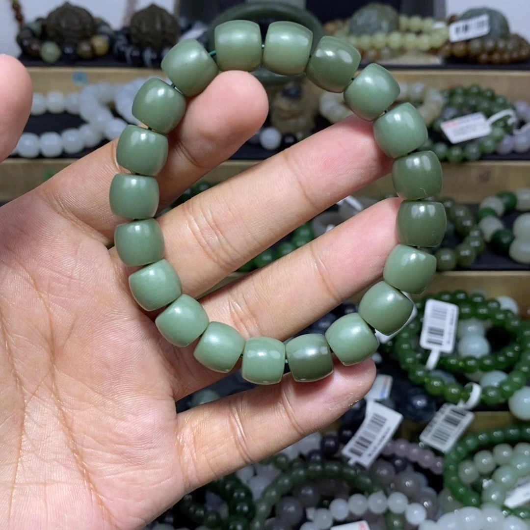 达***先手链未镶嵌和田玉