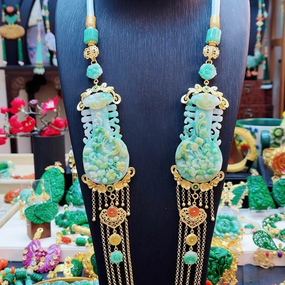 颈饰合金翡翠48小时鉴赏期