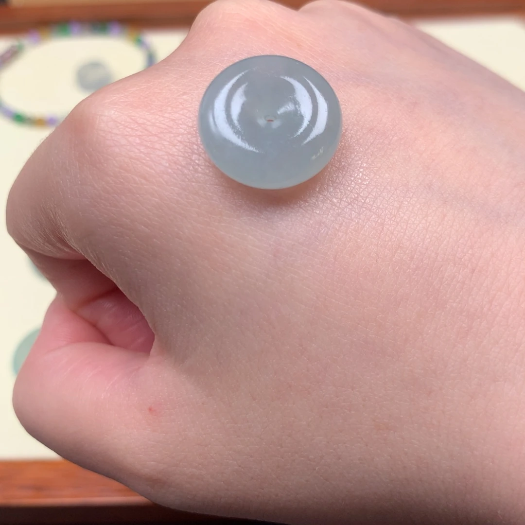 定制翡翠未镶嵌平安扣