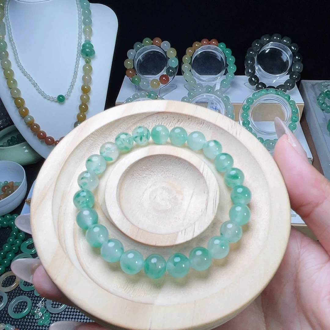 合金手链石英质玉