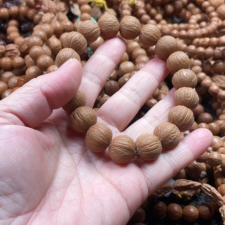 手串猴头核桃1.5 1.6麒麟纹聚宝盆