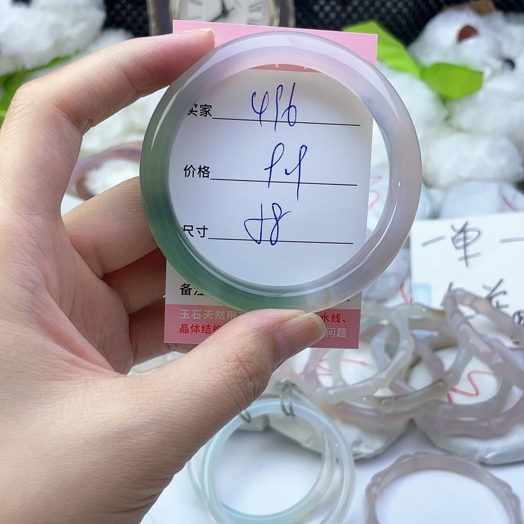 玛瑙/玉髓未镶嵌手镯496