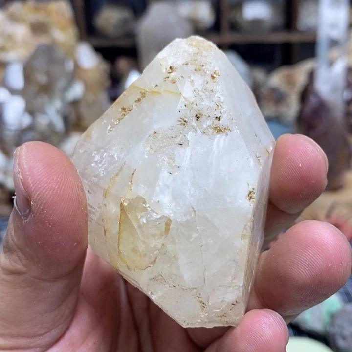 水晶水晶柱未镶嵌