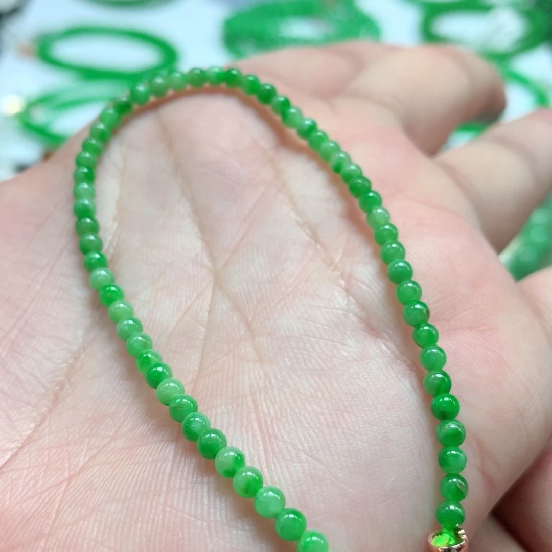 未镶嵌手链翡翠翡翠
