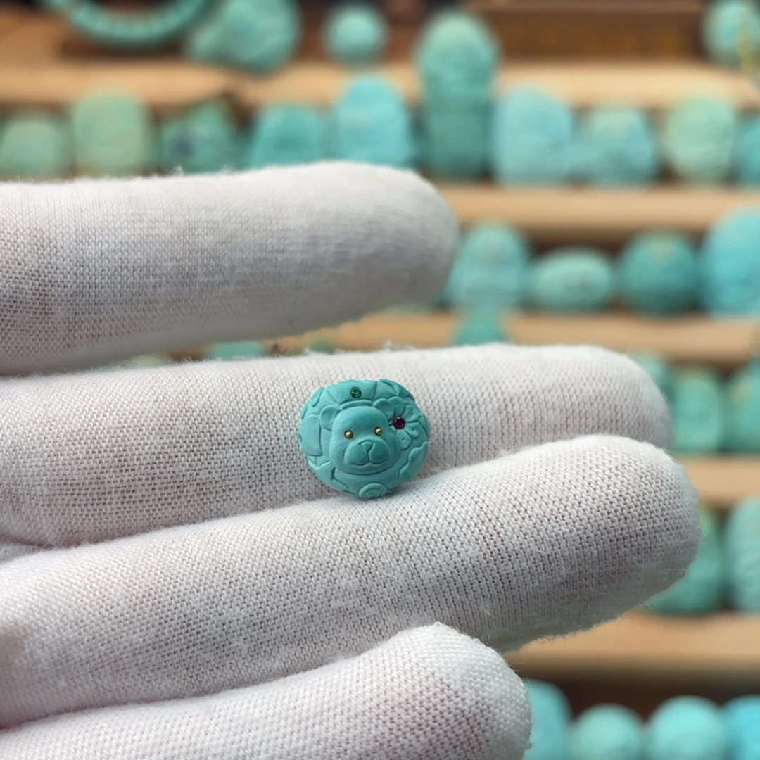 绿松石未镶嵌配饰