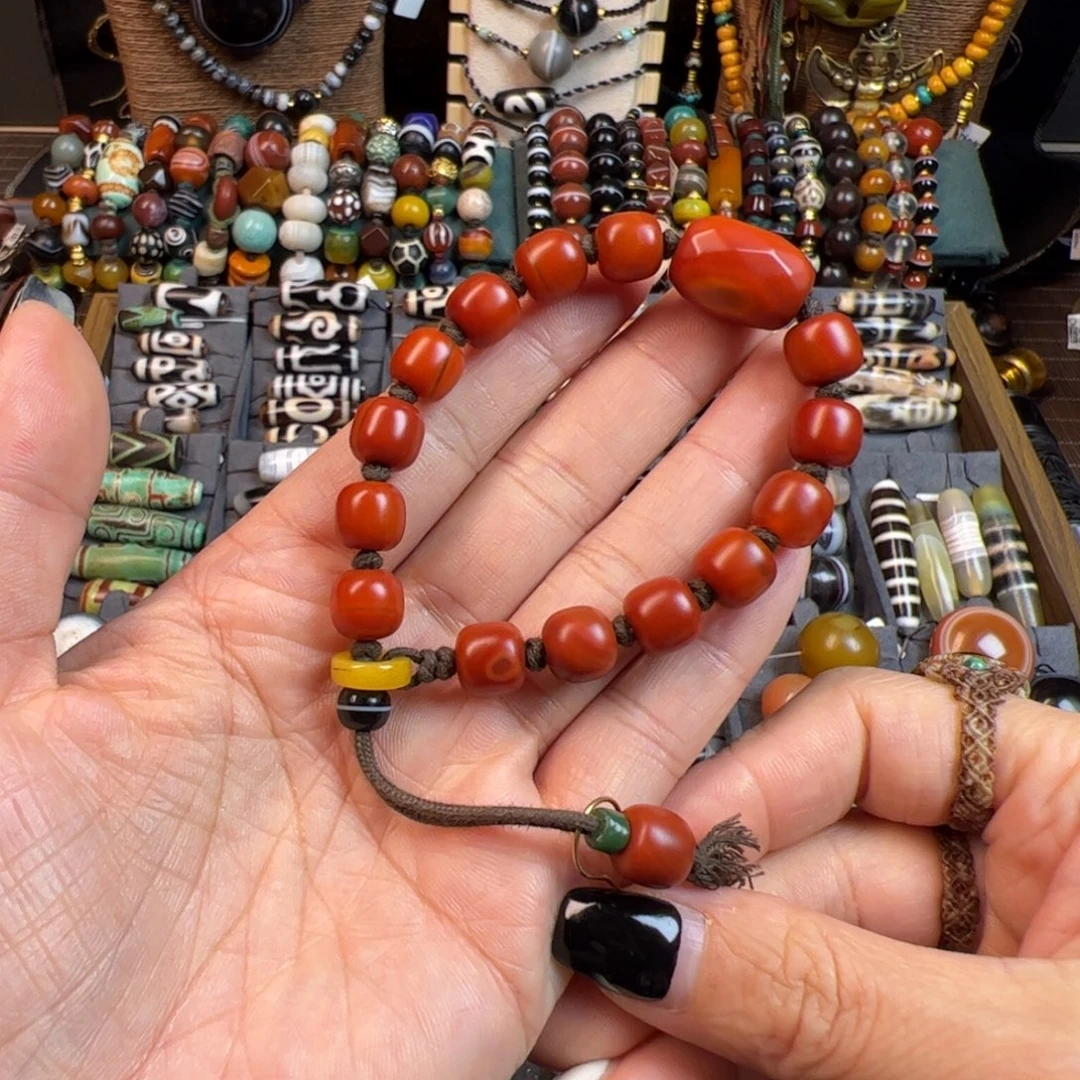 玛瑙/玉髓未镶嵌手链