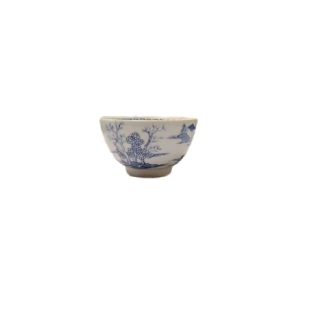 清中期 青花主人杯    111