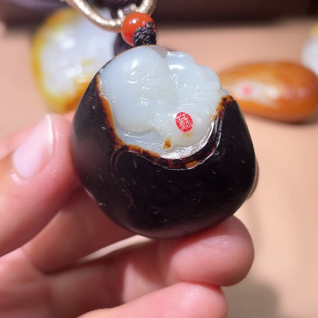 和田玉颈饰未镶嵌A7