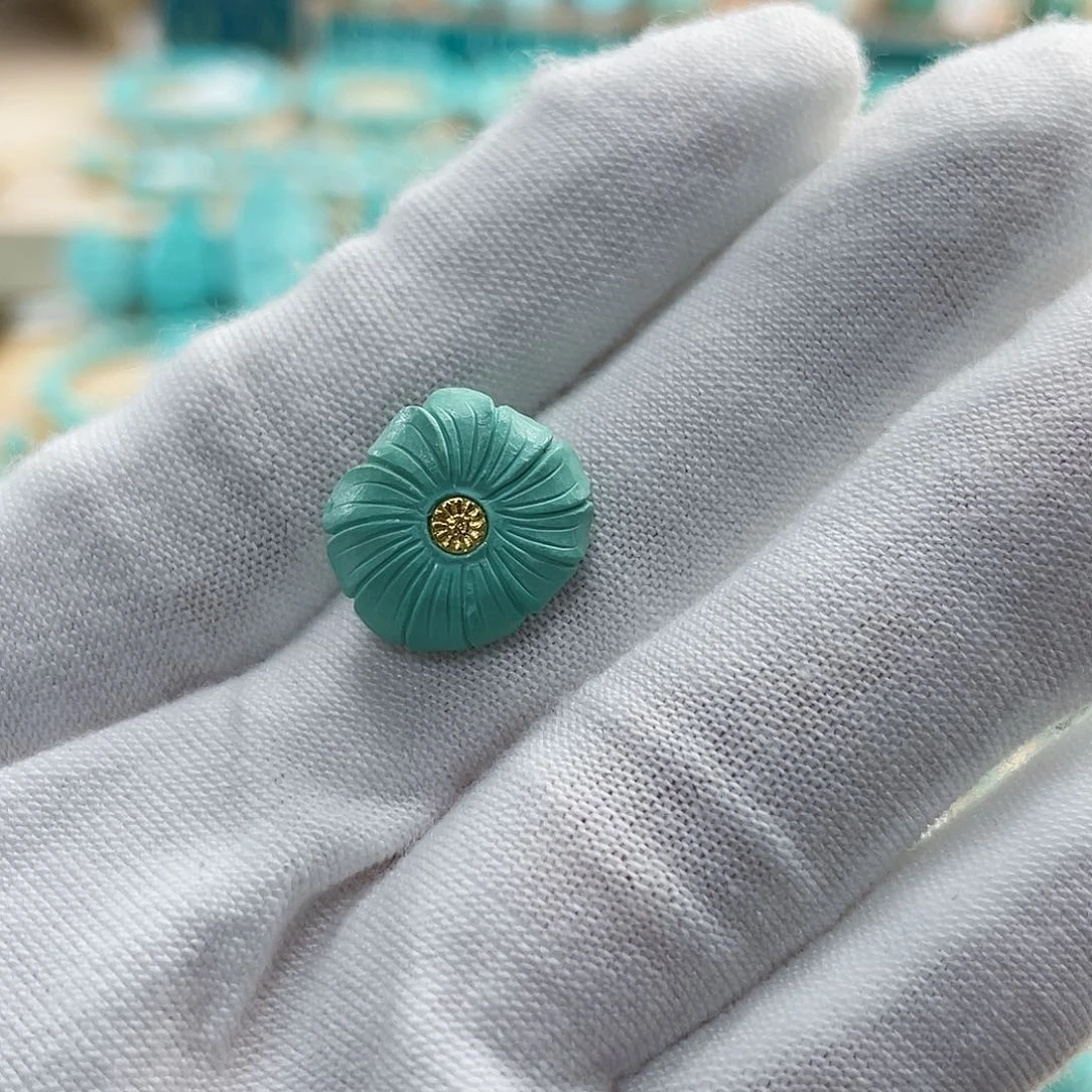 绿松石珠宝奇石未镶嵌